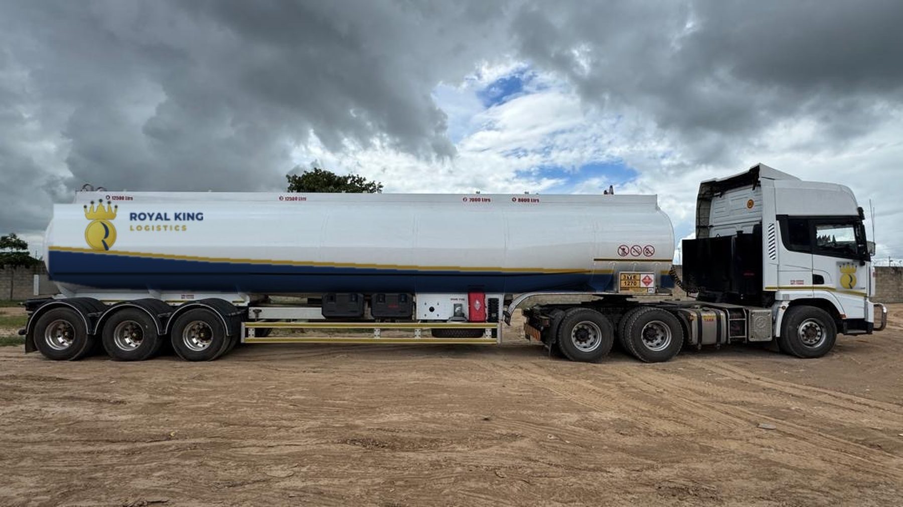 Royal King Logistics fuel tanker